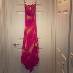 Beautiful ruffle special occasion dress